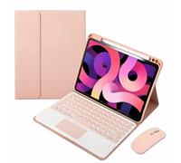 Keyboard Case,Keyboard Case for Xiaomi Pad 6/6 Pro 11" 2023, Magnetic Detachable Wireless Keyboard, Built-In Pencil Holder, Multiple Viewing Angles,Pink 2