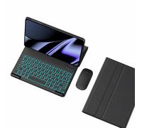 Keyboard Case,Keyboard Case for Xiaomi Pad 6 Pro 14", 7 Color Backlit, Magnetic Detachable Wireless Keyboard with Bluetooth Mouse,Black