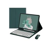 Keyboard Case & Mouse Compatible with Samsung Galaxy Tab S11 Ultra 14.6 | SM-X930/SM-X936B, detachable Bluetooth keyboard, wireless mouse, shortcut keys, adjustable stand and stylus holder