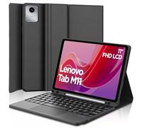 Keyboard Case with Trackpad for Lenovo Tab M11 11", Wireless Detachable Bluetooth Keyboard with Touchpad and Stand Cover for Lenovo Tab M11 (TB330FU/TB330XU) 11 Inch 2024 Tablet, Black