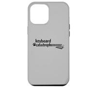 Keyboard Catastrophe Cute Silly Jokes for Folks Who Love Cat Case for iPhone 12 Pro Max