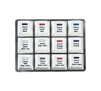 Keyboard Cherrys MX Switching Tester Cherrys MX Sampler Accurate Press Feeling ABS Base Keyboard Enthusiasts Accessories Mechanical Keyboards Sampler