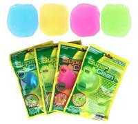 Keyboard Cleaner Gel - 4 Pieces Keyboard Cleaning Universal Dust Cleaner, Car Interior Cleaner, Keyboard Cleaner for Laptops, Computers, Calculators, Car Cleaning Kit, 80 g x 4, Four Colours