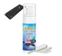 Keyboard Cleaner | One Hundred and Fifty Milliliters Multi-Purpose Cleaning Foam | Keyboard and Cleaning - For TVs, Phones, Monitors, Screens, Computers, Home, Offices and