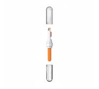 Keyboard Cleaning Brush Earbud Cleaner Pen Tool Kit With Metal Nib Brush And Flocking Sponge For Deep Dust Removal Portable Maintenance Suitable for, Orange, style to 3