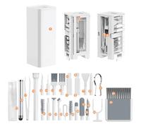 Keyboard Cleaning Kit Laptop Cleaner, 32-in-1 Computer Screen Cleaning Brush Tool, Multi-Function PC Electronic Cleaner Kit for iPad iPhone Pro, Earbuds, Camera Monitor,