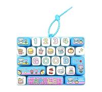 Keyboard Clicker Toy 26 Keys Cute Portable Silent Relaxing Decoration