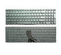 Keyboard Compatible With 17-ca 17-ca3000 17-by2000 17-by3000 17t-by 17t-by000 17t-by100 17G-CR 250 G7 G8 G9 255 256 258 G8(Silver NO Backlit)
