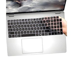 Keyboard Cover for 16" Dell Pro 16 PC16250 PC16255/ Pro 16 Plus PB16250 PB16255/ Pro Max 16 MC16250 MC16255, 2025 2024 Dell Pro Max 18 Plus MB1825 18'' US Protective Keyboard Skin-Black