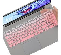 Keyboard Cover for 2023 2022 Lenovo IdeaPad 1/IdeaPad 1i 15.6 inch Laptop 15ADA07 15IAU7 15ALC7 15IJL7, New Lenovo IdeaPad 1 15 US Keyboard Skin-Ombrepink