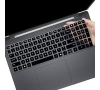 Keyboard Cover for 2025 Dell 16 Plus Laptop DB16250 DB16255 / 16 Plus 2-in-1 DB06250 / 16 DC16250 DC16251 16 inch Laptop Keyboard Skin Protector (NOT FIT Dell Pro 16/Pro 16 Plus/Pro Max 16)-Black