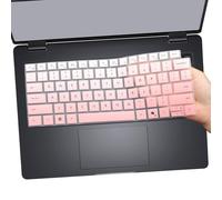 Keyboard Cover for 2025 Dell Pro 14 PC14250/14255,Dell Pro 14 Plus PB14250/14255,Dell Pro 14 Max MC14250/14255 14 inch Laptop (NOT FIT Dell Pro 14 PA14250) US Protective Keyboard Skin-OmbrePink