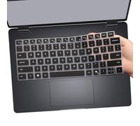 Keyboard Cover for 2025 Dell Pro 14 PC14250/14255,Pro 14Plus PB14250/14255,Pro 14Max MC14250/14255 14 inch Laptop (NOT FIT Dell Pro 14 PA14250) US Protective Keyboard Skin-Black