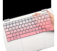 Keyboard Cover for 2025 HP OmniBook 5 Flip 14-fp0057nr 14-fp0023dx 14-fp0750ng 14-fp0950nd 14-fp0765ng 14-fp0540nd 14" Laptop US Layout Silicone Keyboard Protective Skin-OmbrePink