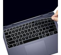 Keyboard Cover for Dell 14 Plus DB04250 DB04255 DB14250 DB14255 14", Dell Inspiron 14 5440 5441 5445 7440 7441 7445 & Inspiron 16 7640, Inspiron Plus 7441 7440 7640 Laptop-Black