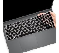 Keyboard Cover for Dell 15 Laptop DC15250 DC15255, Dell 16 DC16250 DC16251 & 16 Plus/16 Plus 2-in-1 DB06250 DB16250 DB16255 (NOT Fit Dell 16 Premium Laptop DA16250)-Black