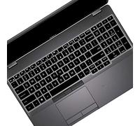 Keyboard Cover for Dell Latitude 5000 5500 5501 5510 5511 15.6" /Dell Precision 3540 3541 Laptop(with Point) Keyboard Cover Skin-Black