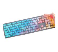 Keyboard Cover for Dell Pro KM5221W KM7321W & Pro KB500 Keyboard, Dell Pro KM5221W Desktop Keyboard Cover Protector-Colorful