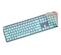 Keyboard Cover for Dell Pro KM5221W KM7321W & Pro KB500 Keyboard, Dell Pro KM5221W Desktop Keyboard Cover Protector-Hotblue