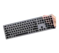 Keyboard Cover for Dell Pro KM5221W KM7321W & Pro KB500 Keyboard, Dell Pro KM5221W Desktop Keyboard Cover Protector-Black