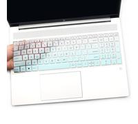 Keyboard Cover for HP 15.6" Laptop 15-fc 15-fd 15z-fc000 15-fc0093dx 15-fc0013od 15-fc0072ns 15-fc0081nr 15-fd0083wm 15t-fd000/fd100 15-fd0025st/0075tg/0357nr, HP Pavilion 16-ab/af 16t-ab/af-MintGreen