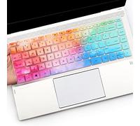 Keyboard Cover for HP Pavilion x360 14m-cd/dh, HP 14" Laptop 14-dq 14-fq 14-cf/bf 14-dk/ds 14t-dh200 14-dq0052dx dq2053cl 14-dk0002dx 14m-dh1003dx 14t-dq300 14m-cd0003dx 14-fq0013dx-Colorful