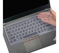 Keyboard Cover for Lenovo Thinkpad X1 Carbon 14" 2017 2018 2019 5th/6th/7th, ThinkPad X1 Yoga 2017 Gen, New S2, ThinkPad A475 L460 L470 T460 T460p T460s T470 T470p T470s 14" -Clear