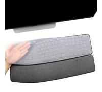 Keyboard Cover for Logitech K860/Logitech Ergo K860 Wireless Keyboard,Logitech K860 Accessories, K860 Keyboard Protector Skin-Clear