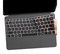 Keyboard Cover for Microsoft Surface Laptop 2025 Copilot+ PC 13" Snapdragon X Plus, Surface Pro 2-in-1 2025 12" Protective Keyboard Skin-Black