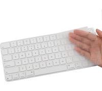 Keyboard Cover Skin for 2023 2021 Apple iMac 24 Inch Magic Keyboard M3 Chip/M1 Chip with Touch ID, Ultra Thin Keyboard Skin for 2024 2023 2022 2021 iMac 24 Model A2449 A2550 Protective Accessories-TPU