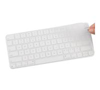 Keyboard Cover Skin for 2023 2021 Apple iMac 24 inch Magic Keyboard M3 Chip, Magic Keyboard MK293LL/A A2449 & MK2A3LL/A A2450 Keyboard Protector (Clear)