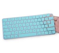 Keyboard Cover Skin for 2024-2021 Apple iMac 24 inch M4 M3 M1 Magic Keyboard A2450 / A2449 with Touch ID, Mac mini Accessories Skin, Mint