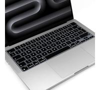 Keyboard Cover Skin for 2024 MacBook 14" 16" M4 Pro/Max Chip Model A3112 A3185 A3401 A3186 A3403 UK/EU Layout Protector Accessories (Silicone German)