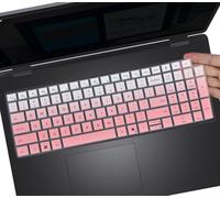 Keyboard Cover Skin for Dell Pro 16 Plus PB16250 PB16255 16 inch, Dell Pro 16 PC16250 PC16255, Dell Pro Max 18 Plus MB1825 2025 2024 18" Protector(Not Fit Dell Pro 16 Premium DA16250), Gradual Pink