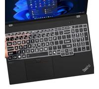 Keyboard Cover with Large Letters for 2025 Lenovo ThinkPad T16 Gen 4/Gen 3 16", ThinkPad E16 P16s Gen 3 16", ThinkPad L16 Gen 2/Gen 1 16"-DZF