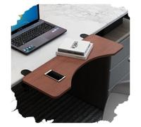 Keyboard Drawer,Desk Extender, Elbow Arm Support Folding Computer Keyboard Armrest Desk Extension Platform Ergonomic Rest(Teak,30"/75cm)