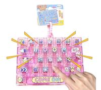 Keyboard Fidget 26-Key Hangable Ornament Keychain Charm