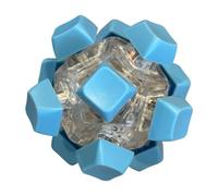 Keyboard Fidget Ball Sensory Toy, Portable Finger Keyboard Clicker for Adults Kids Students, Stress Relief Party Gift- Blue