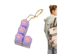 Keyboard Fidget,Cat Paw Stress Relief Sound Toy,Sound Keyboard Clicker - for Office Party Gathering Home Classroom School Indoor Travel