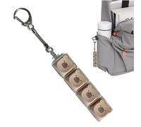 Keyboard Fidget Toy | Capybara Mechanical Small Sensory Games | Animal Finger Clicker Keychain Decor - Portable For Men Women Home Travel Daily Office Desk Car Work Outdoor Party