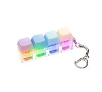 Keyboard Fidget Toy - Fidget Keyboard Keychain Keyboard Clicker Fidget Toy Stress Relief Keyboard Fidget Clicker