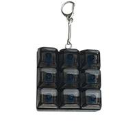 Keyboard Fidget Toy, Fun & Engaging, Black, Keyboard Fidget Keychain, Finger Clicker Toys, Multi-Purpose, For Kids, Teens, Adults, And Collectors