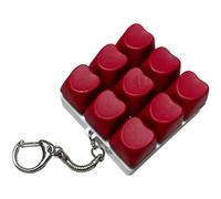 Keyboard Fidget Toy Keyboard Fidget Keychain Keycap Relaxing Relief Stress Clicker Pass the Time Keys Button Pinch Fidgets Keyboard to Relief Stress