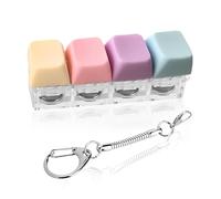 Keyboard Fidget Toy, Portable 4 Button Keyboard Clicker Keyring, Fun Fidget Clicker Keychain, Fidgets Toy Keyboards For Adults Kids Relief Stress Pass The Time, Anxiety Decompression