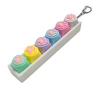 Keyboard Fidget Toy - Small Wallet Pendants | Portable Stress Relief Toy | Spend Time, Stress Relief for Programmers, Students, Collectors, Studies, Trav