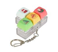 Keyboard Fidget Toys, Keyboard Fidget Keychain Keyboard Decompression Toys Keyboard Fidget Toy Button Stress Relief Gifts for Adult and Kids,Finger Clicker Toys,ADHD Toy,Cool Fidgets (H)