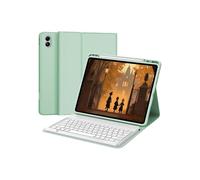 Keyboard for Xiaomi Pad Poco 12.1 Inch 2024, Wireless Bluetooth Keyboard, Multi-Position Case with Ranger Function Stylus