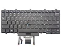 keyboard go go go Replacement Keyboard for Dell Latitude E5450 E5470 E7450 E7470 Laptop Part Number PK1313D4B00 with Pointer with Backlight US Layout