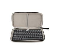 Keyboard Hard Storage Case for Logitech Pebble Keys 2 K380s/Logitech K380(Black)