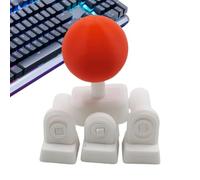Keyboard Joystick Keycap - Arcade Feel At Your Fingertips | Quick Release Novelty 4 Way Mechanical Keyboard Controller | Gamers & Editors, For Arcade Esports Office Video Editing Enthusiast Streaming